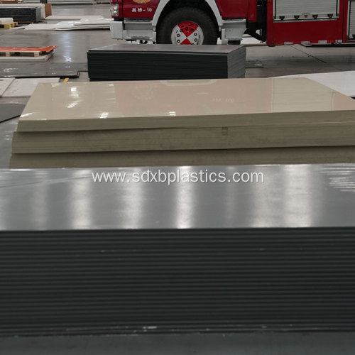 Black Glossy Polypropylene Sheets